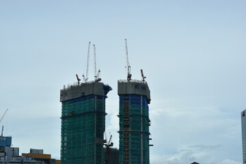 tower of skyscrapers