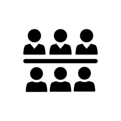 Business meeting icon