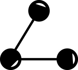 Share icon set. Sharing vector icon on white background..eps