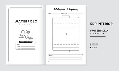 Waterpolo Playbook KDP Interior