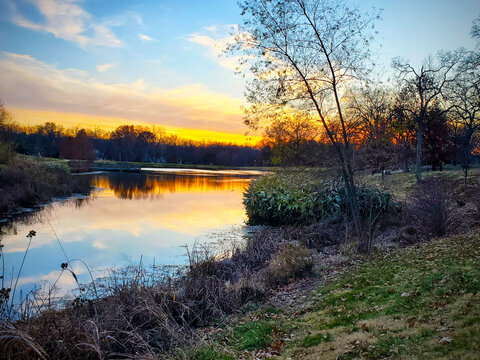 Sunset Park Lake