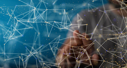 Global digital connections with technology