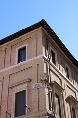 Fototapeta na wymiar Architecture from Rome, Italy 2022