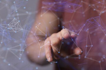  people network structure HR - Human resources management and recruitment