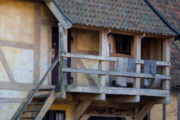 The beautiful old town of Aarhus in Denmark