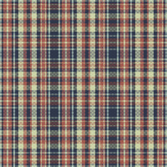 Seamless tartan plaid pattern with texture and pastel color.