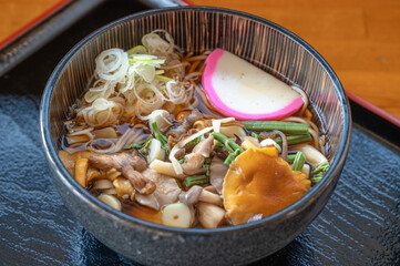 山菜きのこそば