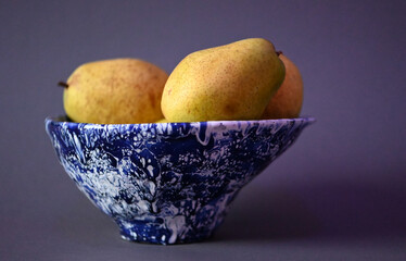 pear in a bowl