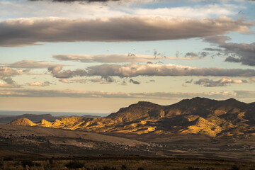 view of Zaghouan mountain in north Tunisia  -Zaghouan governorate - Tunisia 