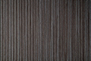 Closeup brown and grey color fabric texture. Fabric pattern design or upholstery abstract background.