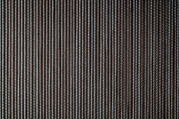 Obraz premium Closeup brown and grey color fabric texture. Fabric pattern design or upholstery abstract background.