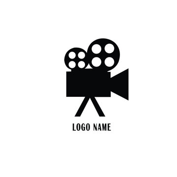 film shooting camera roll logo image