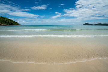 Sunny beach in Koh Samet Island, Rayong, Thailand