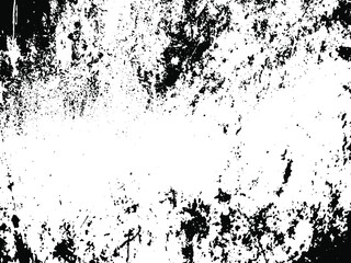 Rustic grunge vector texture with grain and stains. Abstract noise background. Weathered surface. Dirty and damaged. Detailed rough backdrop. Vector graphic illustration with transparent white. EPS10.