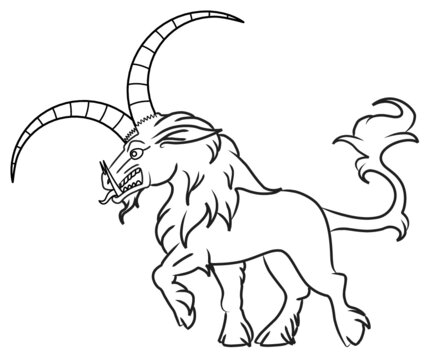 Yale heraldic beast