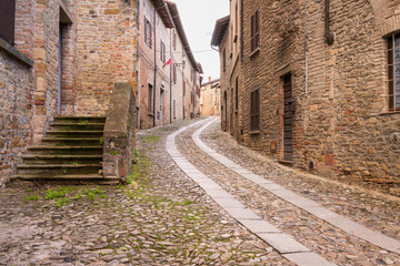 Fototapeta na wymiar Castell Arquato, Emilia Romagna, Italy