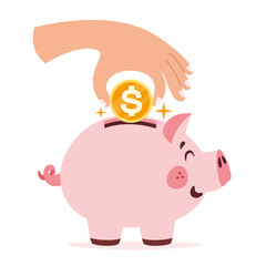 Cartoon Drawing For Economy And Finance