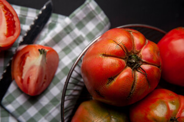 natürliche Tomaten aus dem Garten