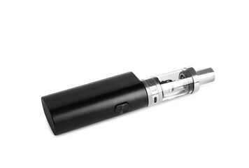 Electronic cigarette isolated on white. Smoking alternative