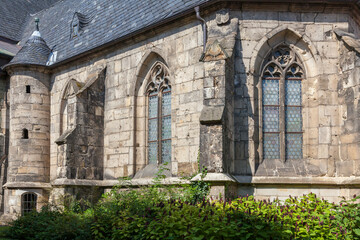 Fototapeta na wymiar Dom St. Stephanus und St. Sixtus, Detail, Halberstadt