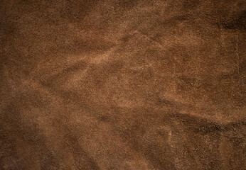 Photo of brown skin texture. Natural brown soft fabric. Brown background for text. Textured...