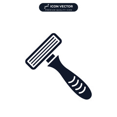 shaving razor icon symbol template for graphic and web design collection logo vector illustration