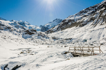Morteratsch, Morteratschgletscher, Gletscher, Gletscherpfad, Gletscherweg, Piz Bernina, Bellavista,...