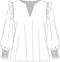 illustration of clothes