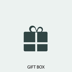Gift_box  vector icon illustration sign