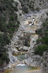 Les Gorges de Galamus dans les Pyrénées Orientales