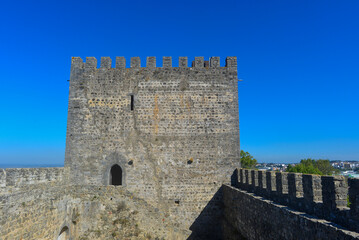 Burgfestung Leiria, Portugal - obrazy, fototapety, plakaty
