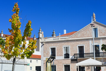 Fototapeta na wymiar Altstadt Leiria, Portugal 