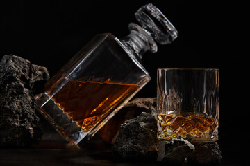 Whiskey on the rocks
