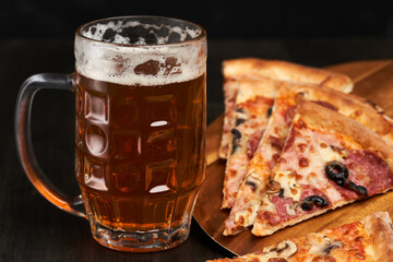Pizza and beer, 'nuff said