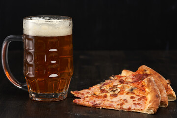Pizza and beer, 'nuff said