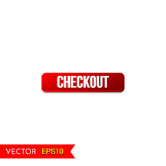 Checkout vector icon or Checkout Ui button