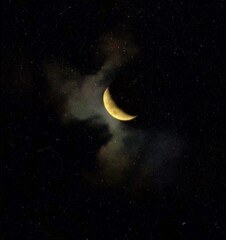 moon and stars