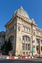 Obraz premium Downtown (old town) of city of Bucharest, Romania
