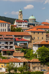 Fototapeta premium View of Veliko Tarnovo town, Bulgaria