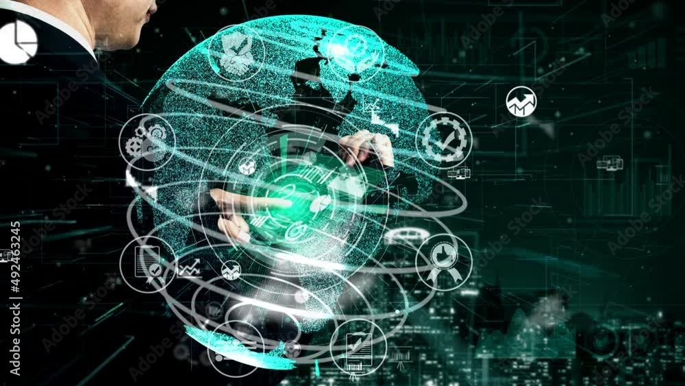 Poster conceptual people network linking and connection . 3d render computer graphic .