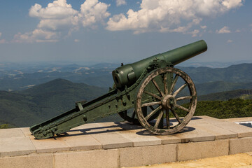 Cannon at the Liberty Memorial on Shipka Peak, Bulgaria