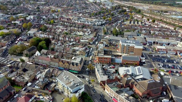 Southall town centre, Ealing, London, England