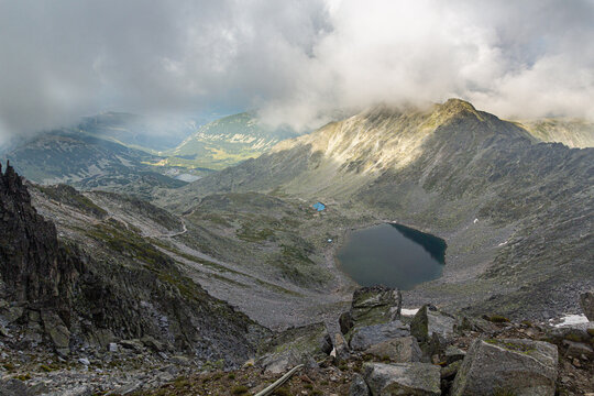 Ledeno lake in Rila mountains, Bulgaria