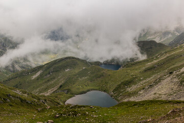 Landscape of Rila mountains with Urdini lakes, Bulgaria