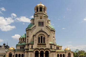 Fototapeta premium Alexander Nevsky Cathedral in Sofia, Bulgaria