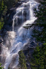 Obraz premium Vancouver, CA Photos of Waterfall near Whistler