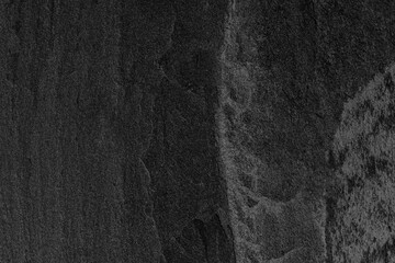 Dark grey black slate background or texture.