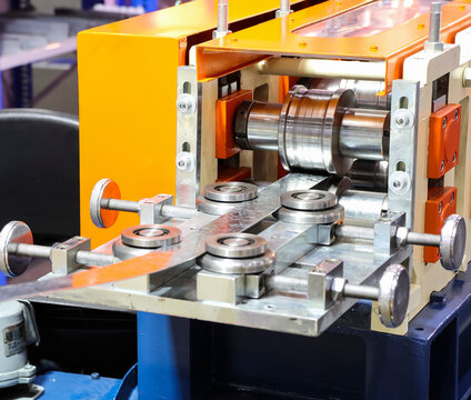 stainless sheet exit from die in cold roll process ;