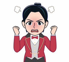 マジシャンの女性
