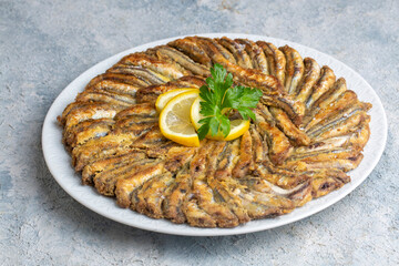 Fried Anchovies (Turkish Name: Hamsi Tava)